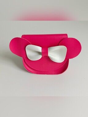 Minnie Mouse Hot Pink Small Purse With White Bow NEW Perfect For Little Girls